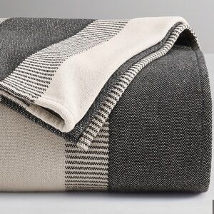 Restoration Hardware Multi Stripe Stroller Blanket